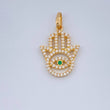 Dije Mano Hamsa 1.25gr / Oro Amarillo 18K %