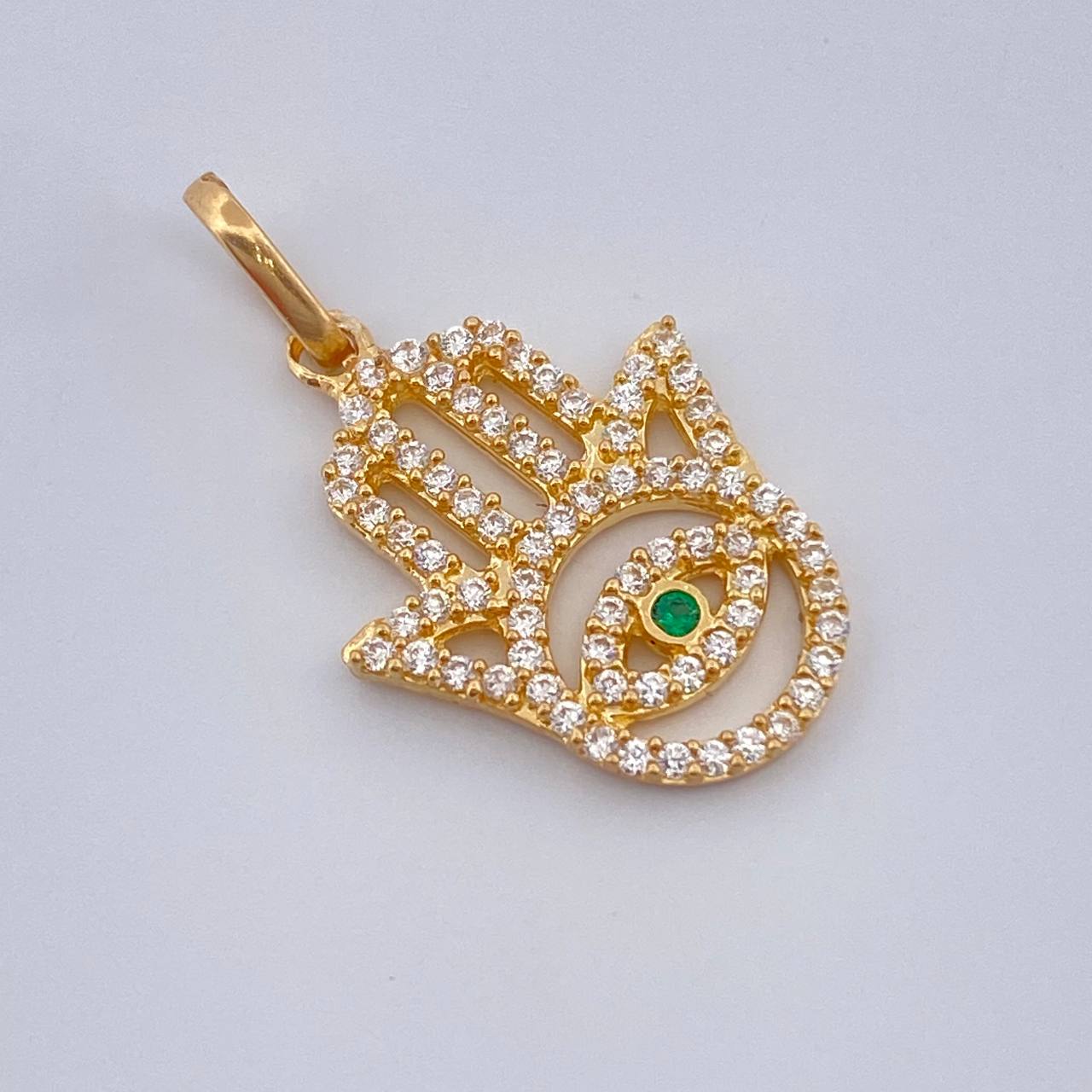Dije Mano Hamsa 1.25gr / Oro Amarillo 18K %