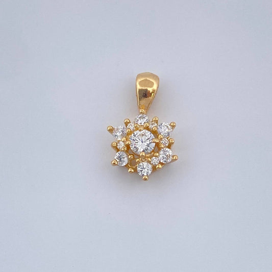 Dije Flor 0.85gr / Oro Amarillo 18K %