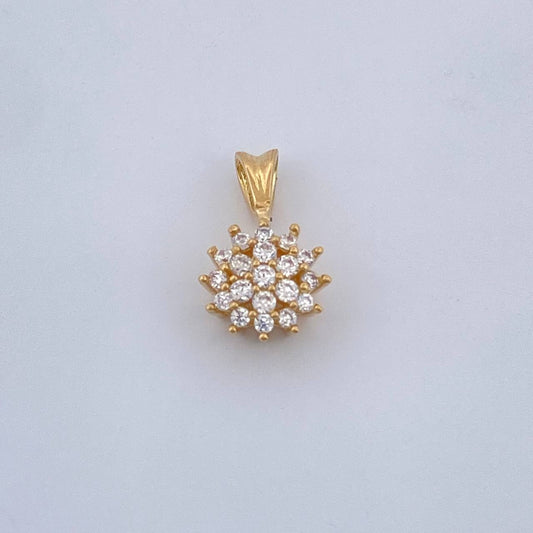 Dije Flor De Loto 1.1gr / Oro Amarillo 18K %