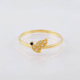 Anillo Paloma 1.25gr / T8 / Oro Amarillo 18K *