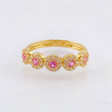 Anillo Chumbela Tupido 2gr / T6 1/4 / Oro Amarillo 18K *