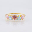 Anillo Cristal de Luna 1.65gr / T7 3/4 / Oro Amarillo 18K *