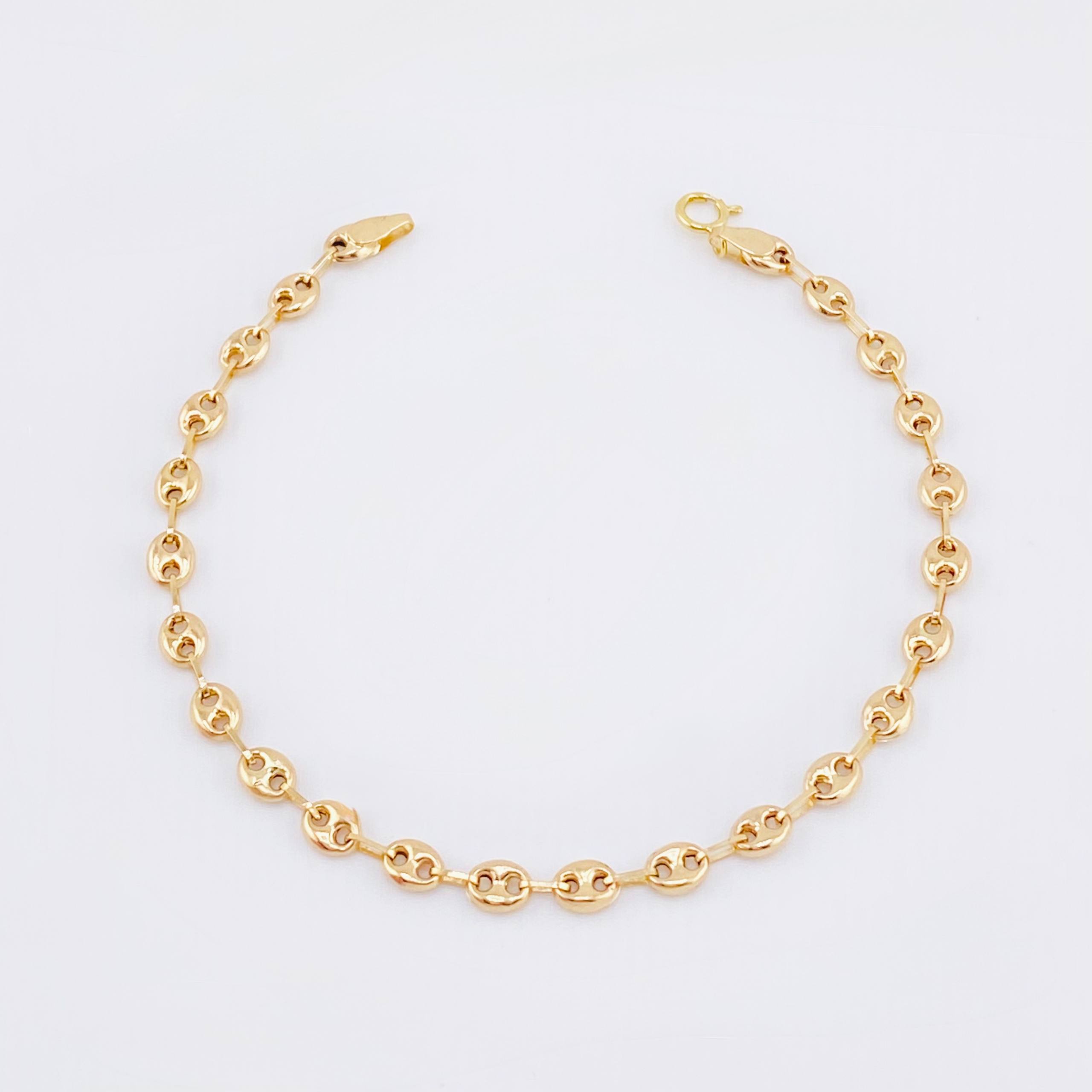 Pulso GC 2.75gr / 7 3/4 in / 4.2mm Oro Amarillo 18K *