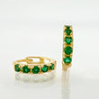 Candongas Linea Tupida 1.45gr / 1/2 in / Oro Amarillo 18K *