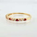 Anillo Churumbela 1.5gr / T6 1/2 / Oro Amarillo 18K *