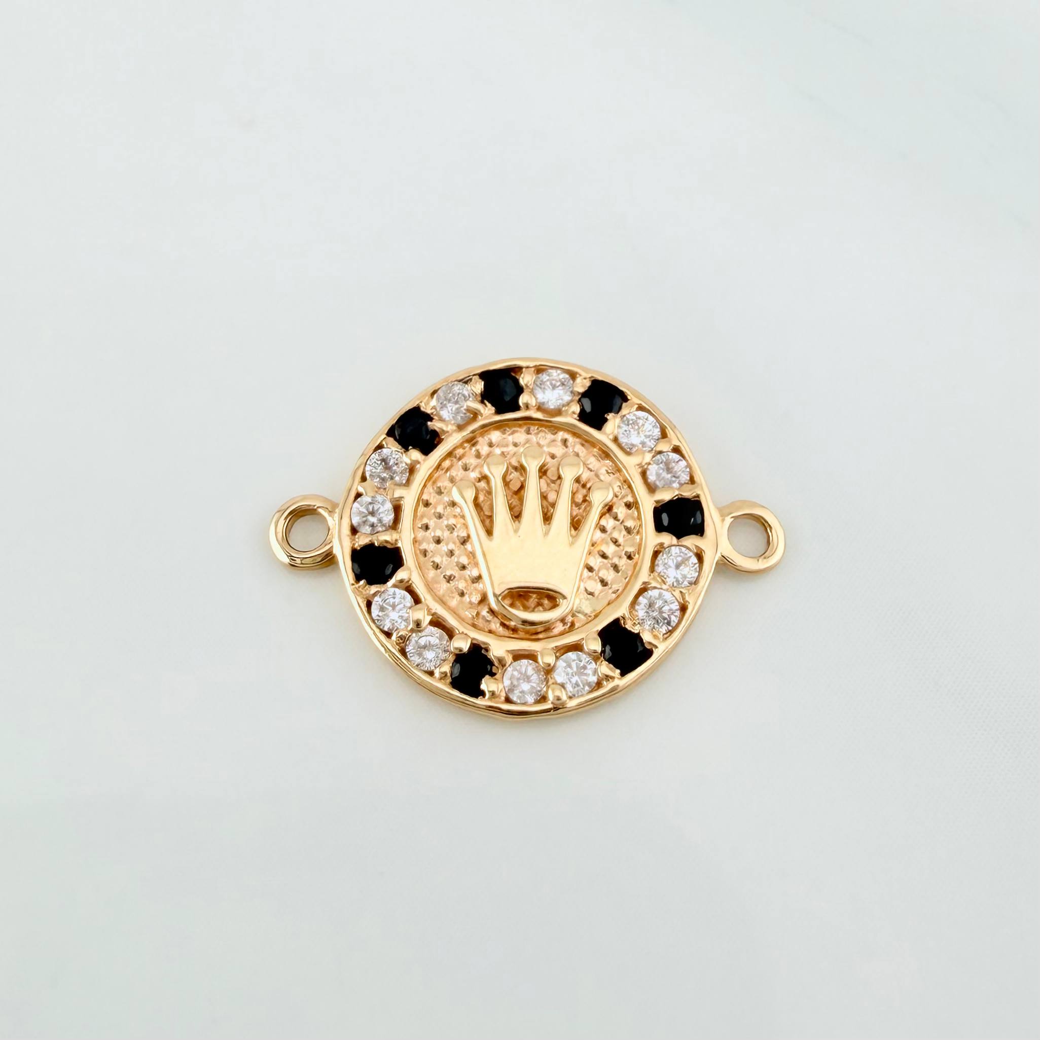 Charm Corona 1.35 g / 3/4 in Yellow Gold 18K