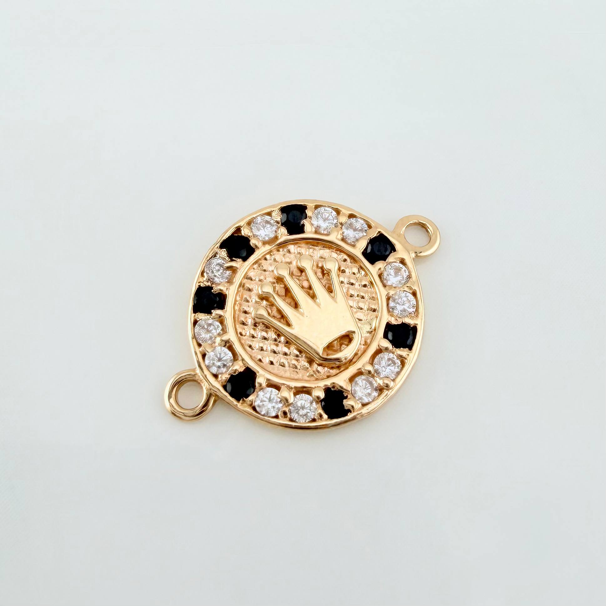 Charm Corona 1.35 g / 3/4 in Yellow Gold 18K