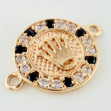 Charm Corona 1.35 g / 3/4 in Yellow Gold 18K