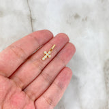 Pendant Dense Cross 0.65gr / 1.8cm / 18K Gold