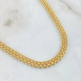 Bismark Chain 10.55gr / 19.7in / +1 18K Gold ©