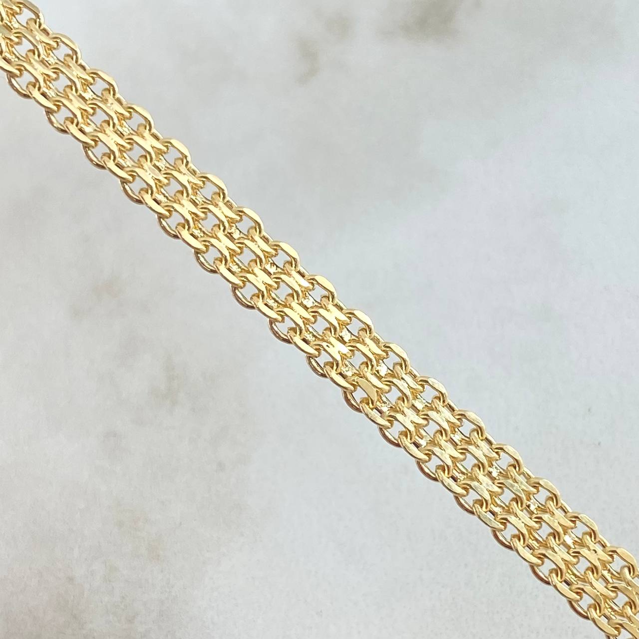 Bismark Chain 10.55gr / 19.7in / +1 18K Gold ©