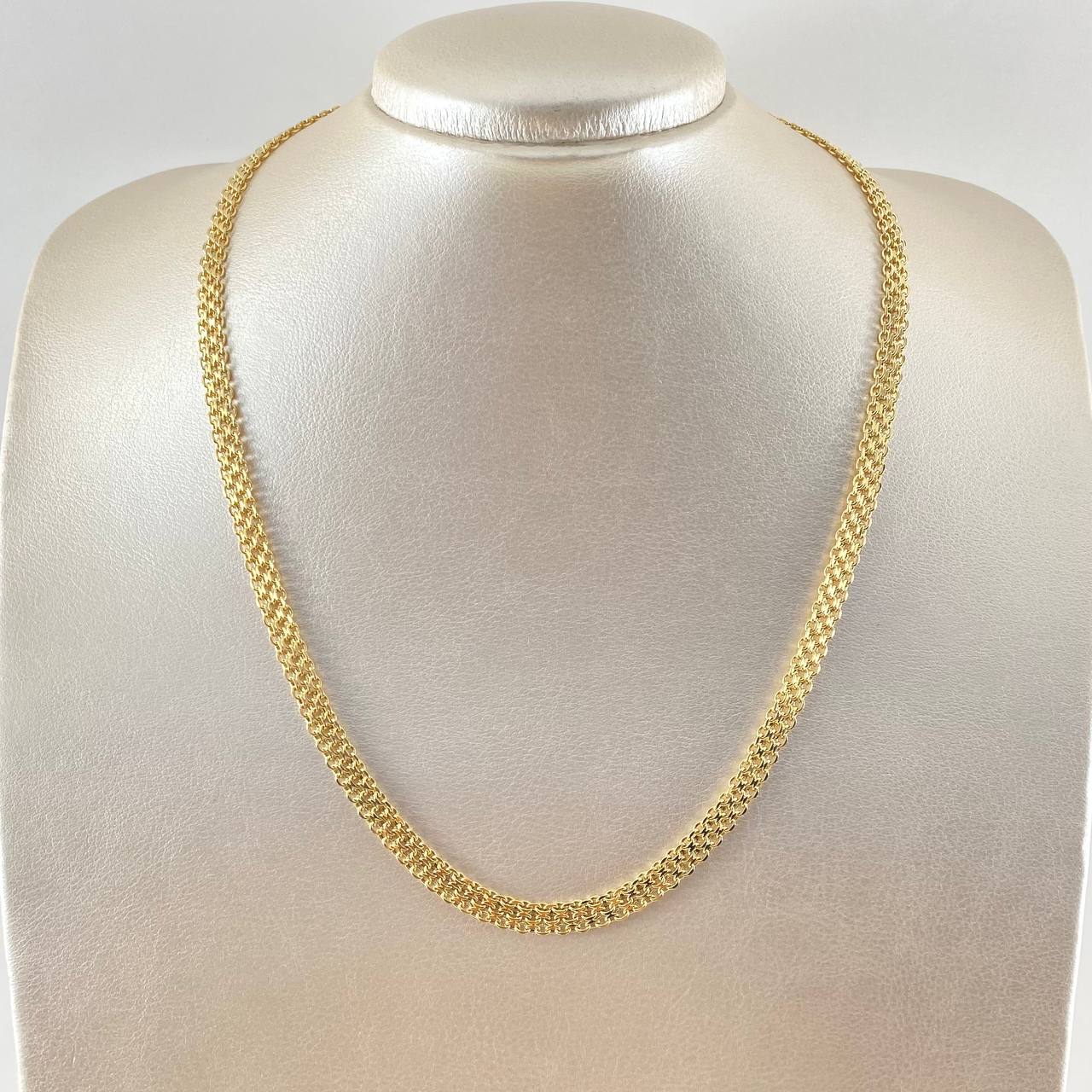 Bismark Chain 10.55gr / 19.7in / +1 18K Gold ©