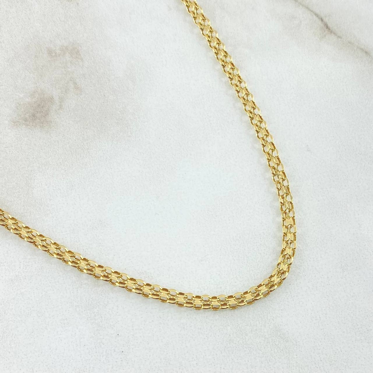 Bismark Chain 3.55gr / 23.6in / +1 18K Gold ©