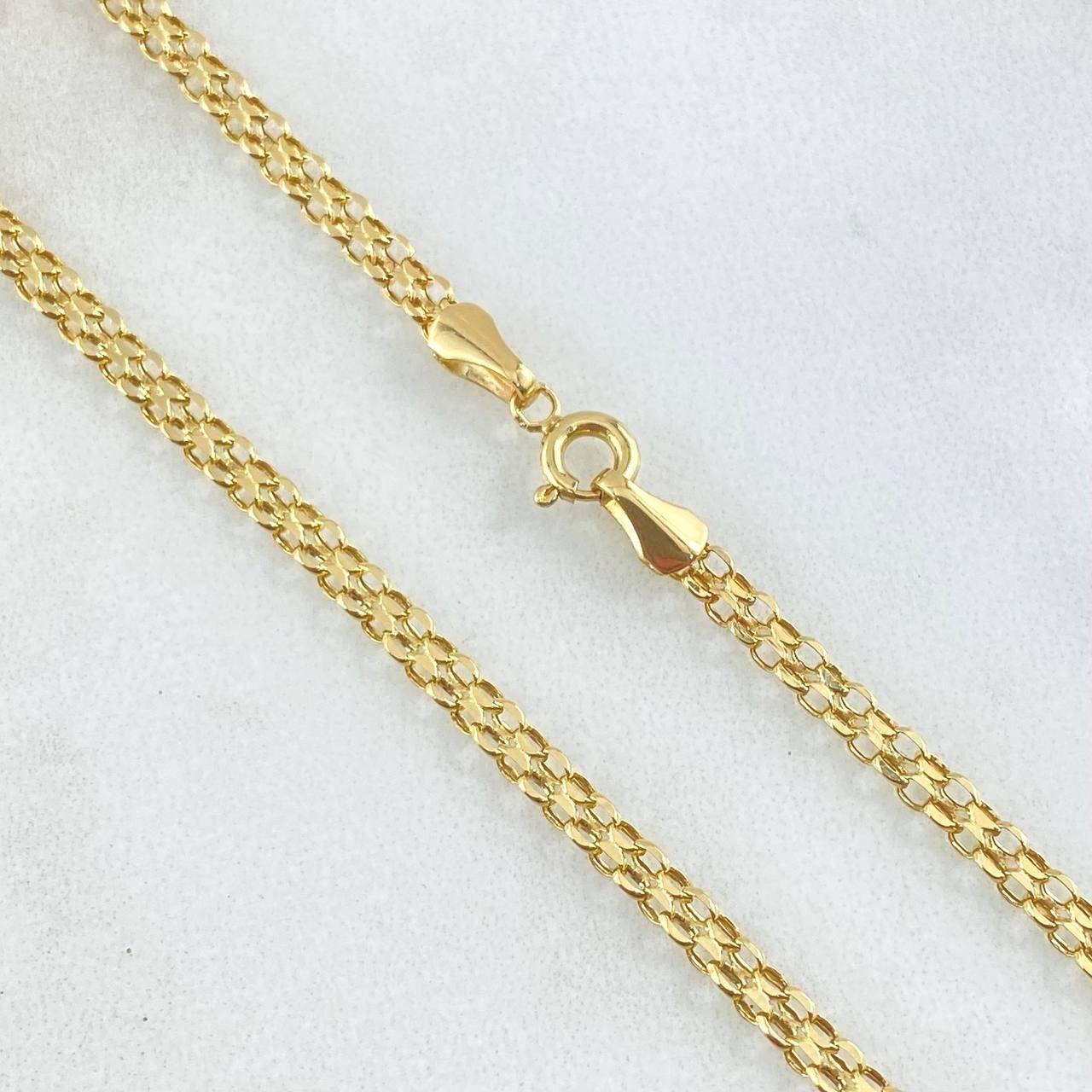 Bismark Chain 3.55gr / 23.6in / +1 18K Gold ©
