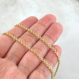 Bismark Chain 3.55gr / 23.6in / +1 18K Gold ©