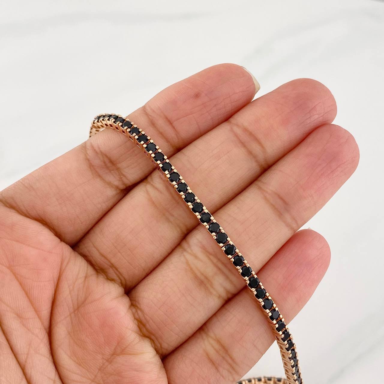 Tennis Chain 21.15g / 18 in / 2.8mm 18K Rose Gold