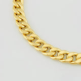 Pulso Cubano 4.9g / 8 1/4 in / 6.5mm Oro Amarillo 18K