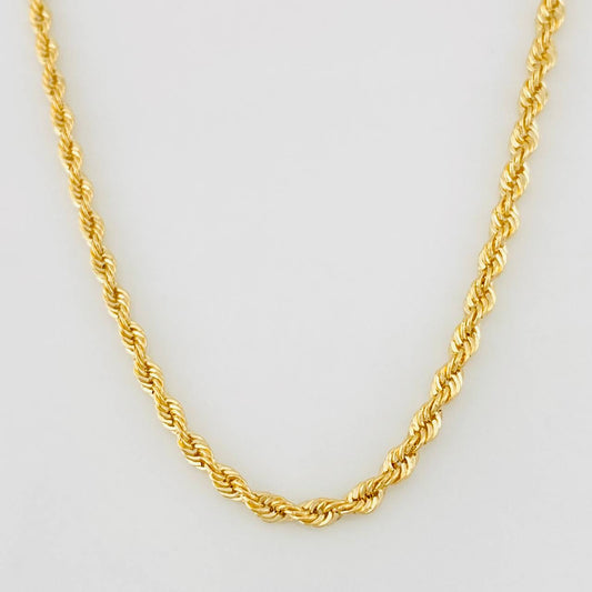 Cadena Lazo 2.7g / 20 in / 2.1mm Oro Amarillo 18K