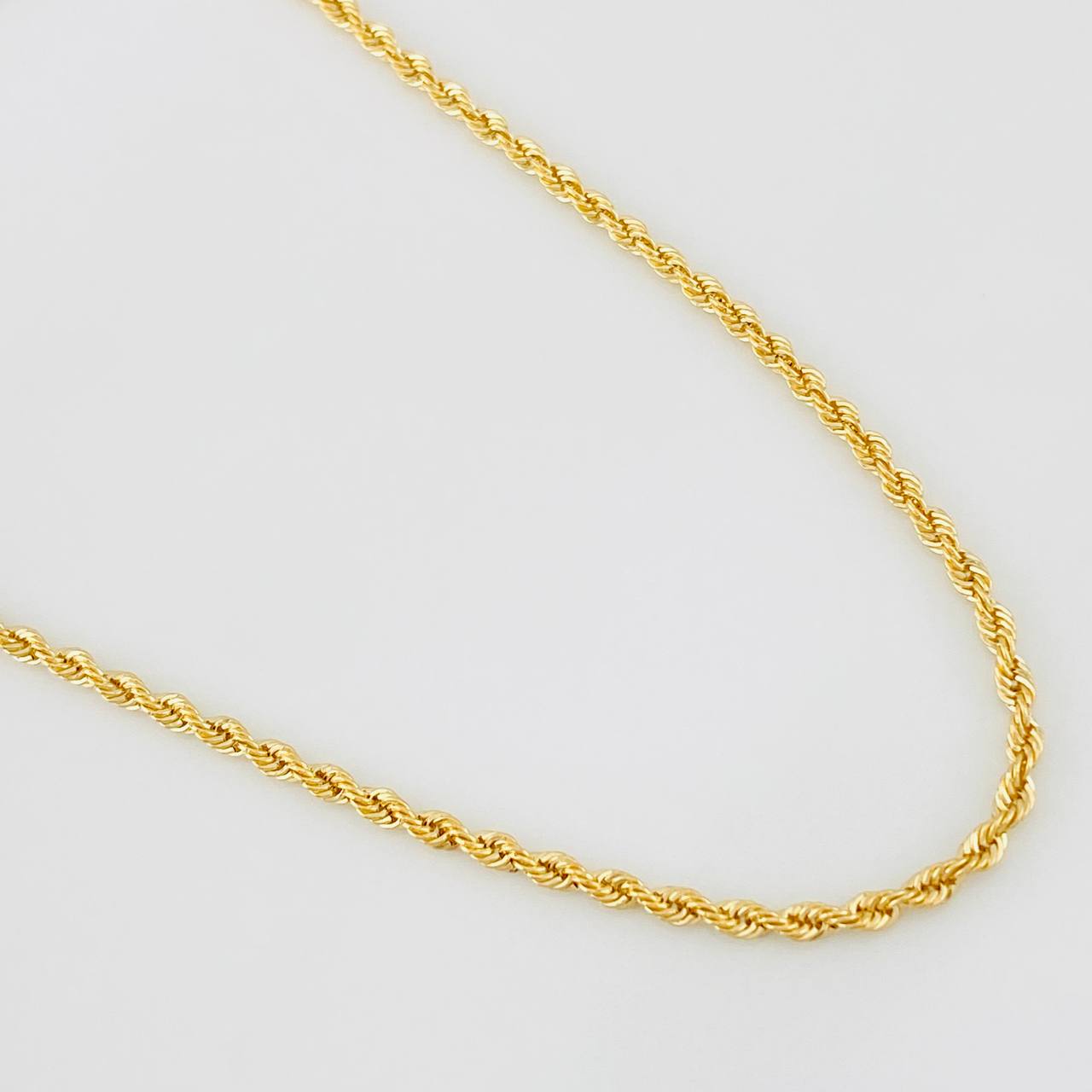 Rope Chain 2.7g / 20 in / 2.1mm Yellow Gold 18K