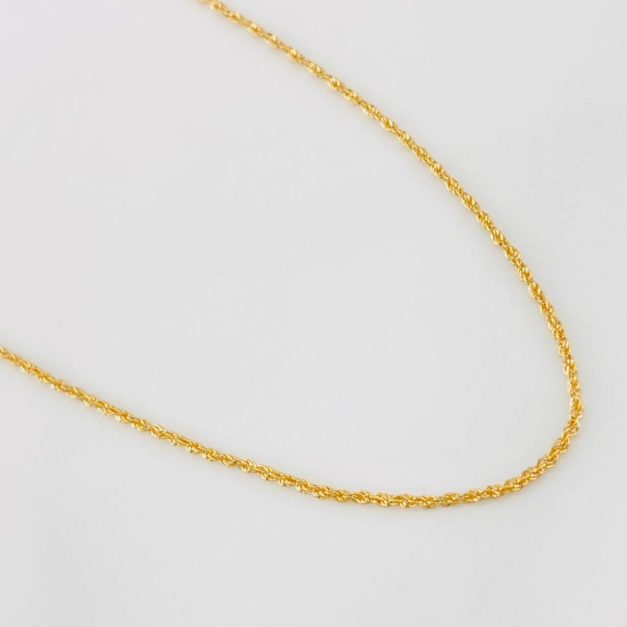 Cadena Lazo 0.95g / 20 in / 1.1mm Oro Amarillo 18K