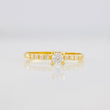 Solitaire Churumbela Ring 1.2g / T6 1/2 Yellow Gold 18K