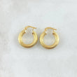 Candongas Lore 1.45gr / 1.7cm / Entorchadas Oro Amarillo 18K