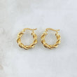 Candongas Lizza 2gr / 2cm / Entorchadas Oro Amarillo 18K