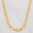 Cadena Rustica Burbuja 16.31g / 24 in / 4.7mm Oro Amarillo 18K