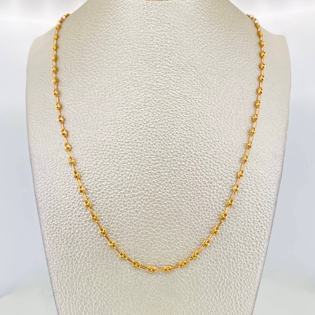 GC Chain 5.5g / 20 in / 3.4mm Yellow Gold 18K