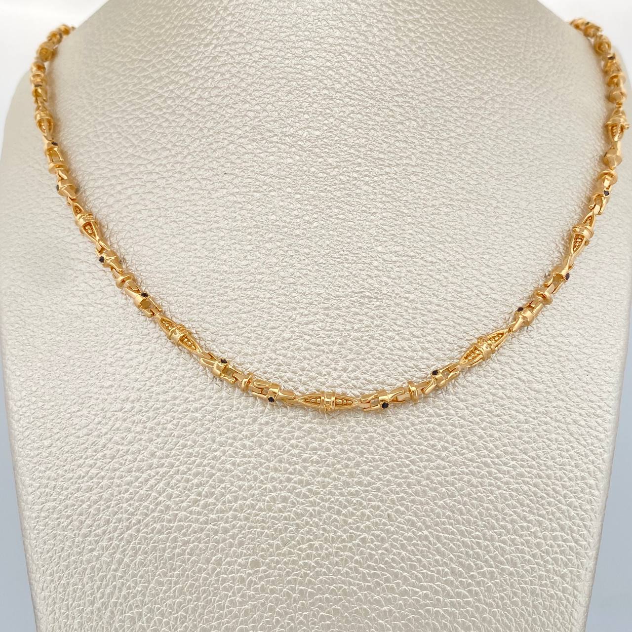 Cadena Dubai 35gr / 23 1/2 in / Oro Amarillo 18K &