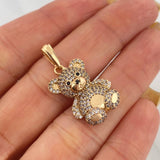 Dije Oso 3.8 g / 1 1/4 in Oro Amarillo 18K