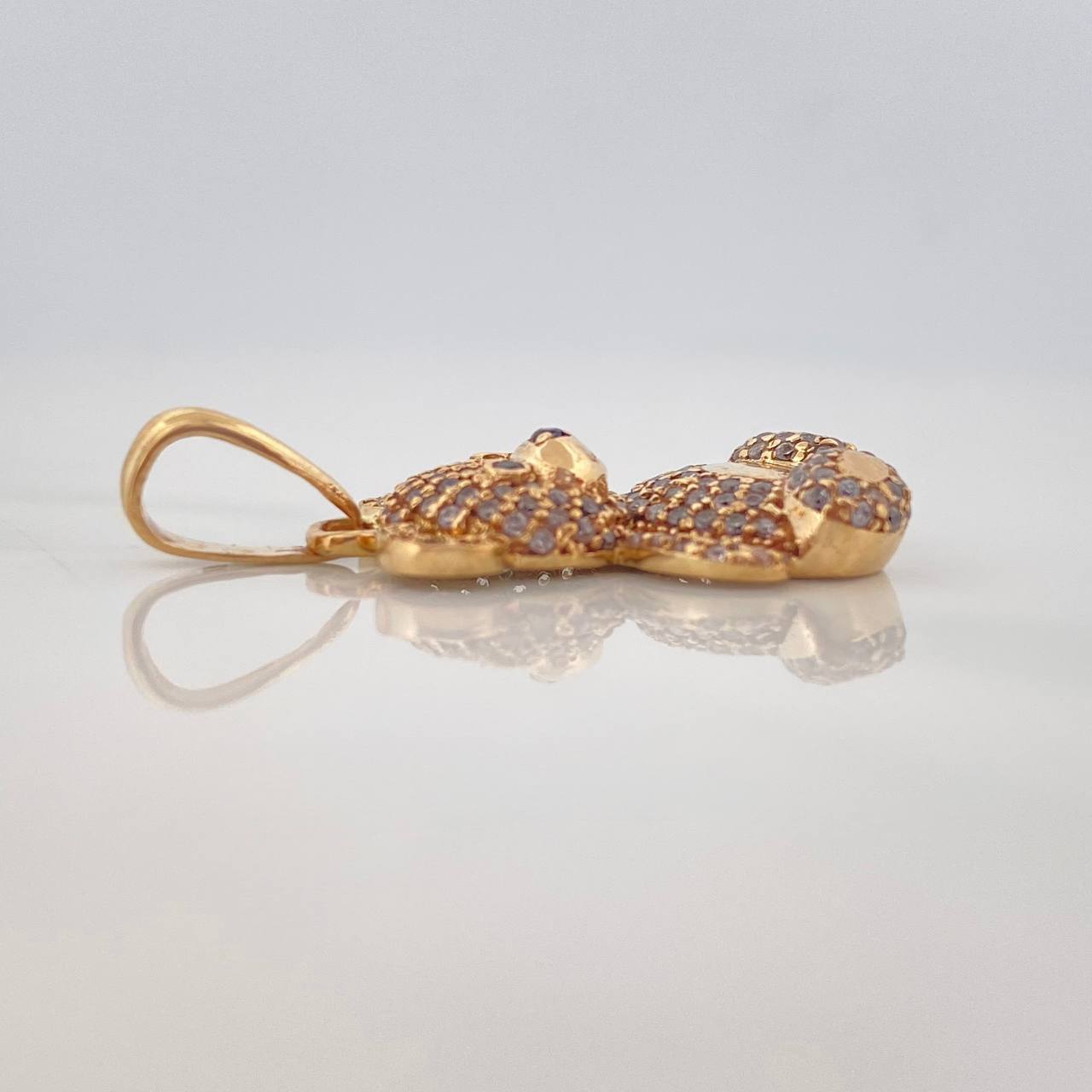 Dije Oso 3.8 g / 1 1/4 in Oro Amarillo 18K