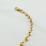 18K Yellow Gold Anklet Gc 2.65 g / 9 1/2 in / 3.15 mm