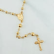Rosario Virgen Milagrosa 6.65 g / 20 in / 4mm-3 mm Oro Amarillo 18K