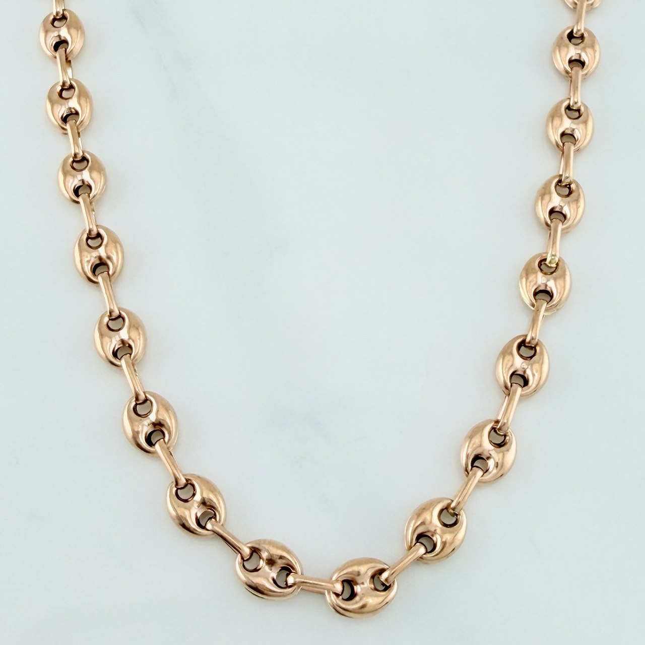 Cadena Gc 10 g / 22 in / 5 mm Oro Rosa 18K