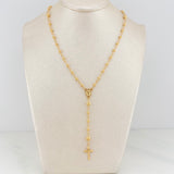 Rosario Virgen Milagrosa 6.65 g / 20 in / 4mm-3 mm Oro Amarillo 18K