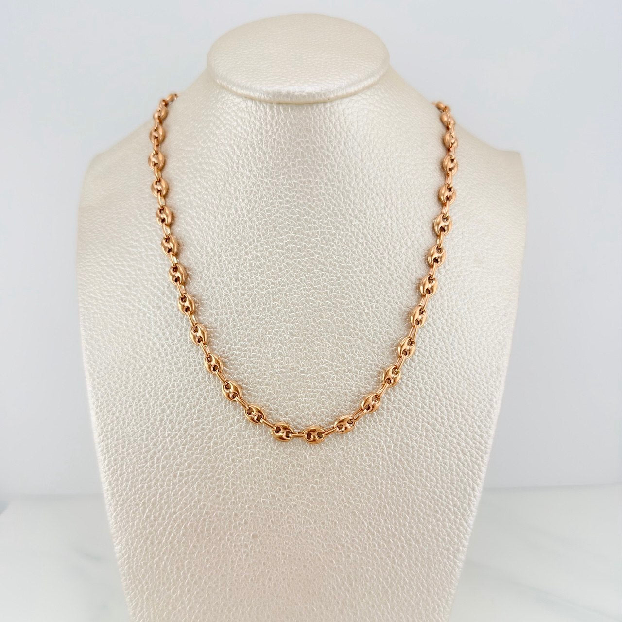 Cadena Gc 10 g / 22 in / 5 mm Oro Rosa 18K