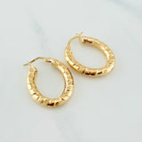 Candongas Noel 2.7 g / 1 in Oro Amarillo 18K