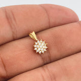 Dije Flor De Loto 1.05gr / Oro Amarillo 18K %