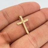 Dije Cruz Clavo 1.35gr / 1 in / Oro Amarillo 18K %