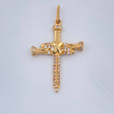 Pendant Nail Cross 2.15gr / Yellow Gold 18K %