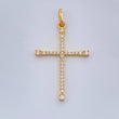 Pendant Cross 1.05gr / Yellow Gold 18K %