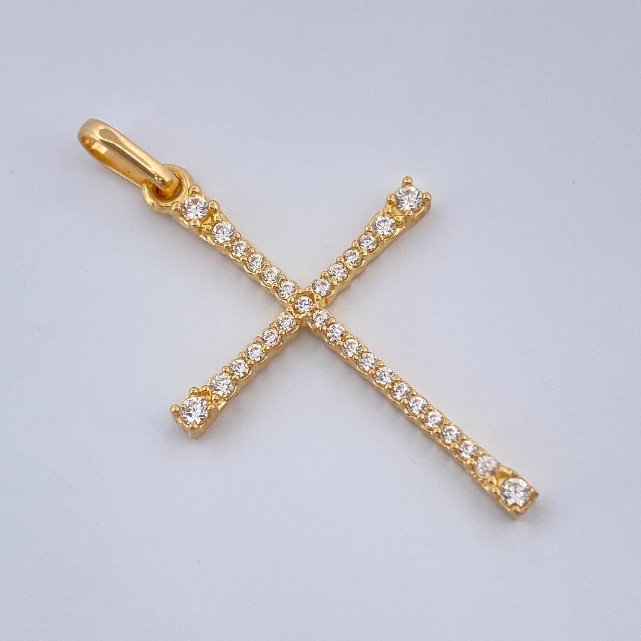 Pendant Cross 1.05gr / Yellow Gold 18K %