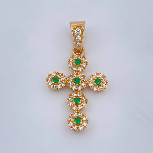 Dije Cruz Tupida 1.9gr / Oro Amarillo 18K !