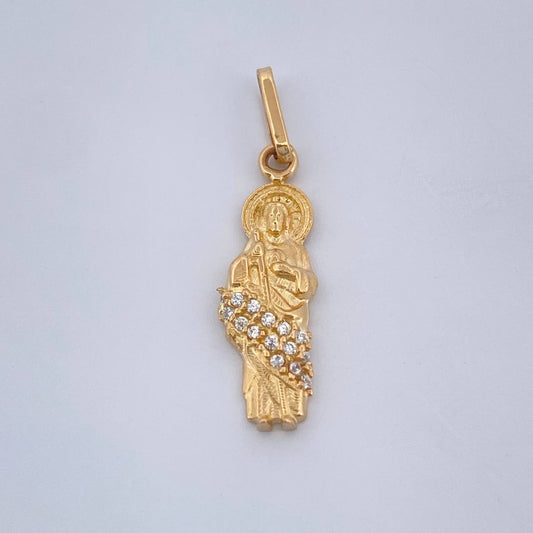Dije San Judas Tadeo 1.25gr / Oro Amarillo 18K %