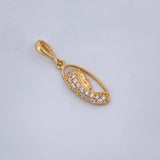 Pendant Virgin Mary 0.55gr / Yellow Gold 18K %