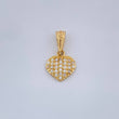 Dije Corazon Tupido 0.6gr / Oro Amarillo 18K %