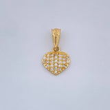 Dije Corazon Tupido 0.6gr / Oro Amarillo 18K %