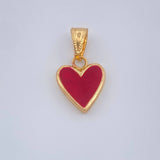 Pendant Heart 0.65gr / Yellow Gold 18K %